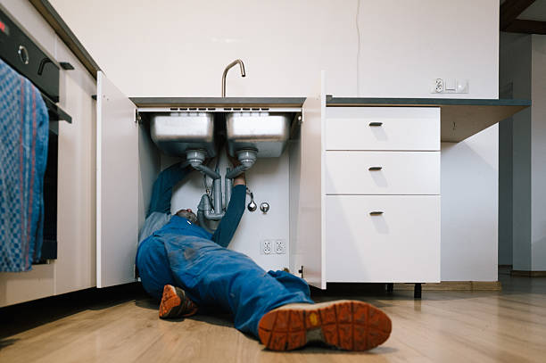 Professional Drain Cleaning technician working in Saxonburg, PA